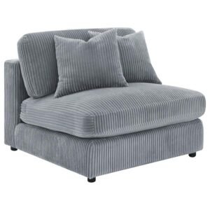 BLAINE UPHOLSTERED ARMLESS CHAIR FOG
