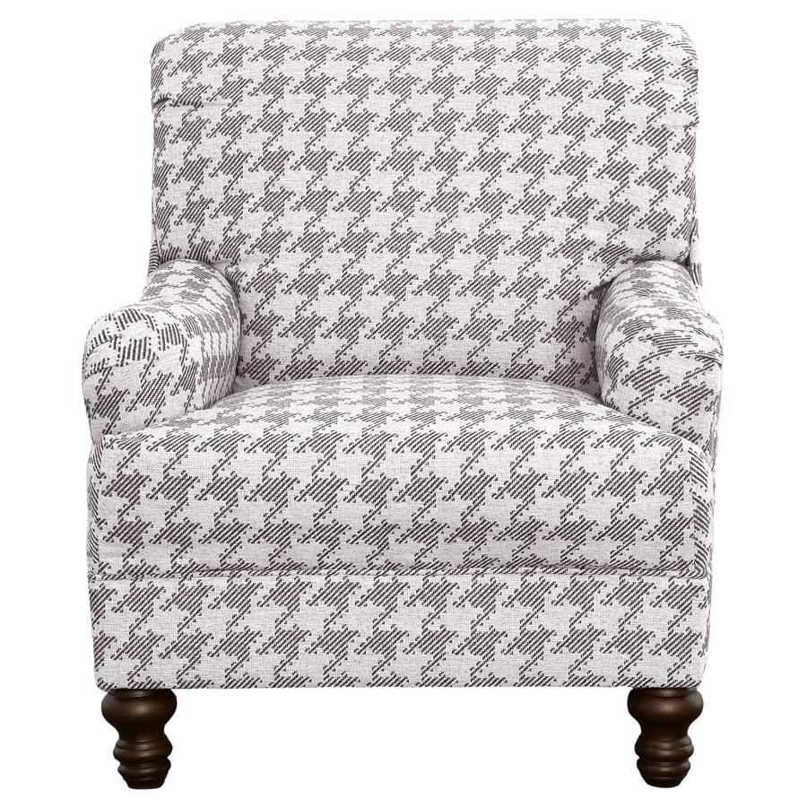 GLENN 3-PIECE UPHOLSTERED SOFA SET LIGHT GREY AND GREY - Image 12