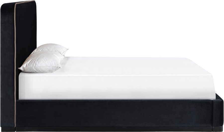 51249-2.jpg Rava Velvet Upholstered Bed - Image 3