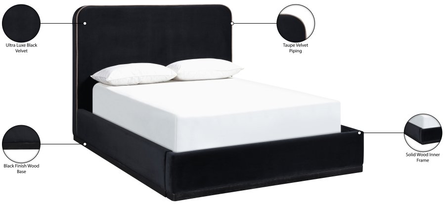51249_00.jpg Rava Velvet Upholstered Bed - Image 10