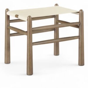 Santos Vegan Leather Upholstered Bench