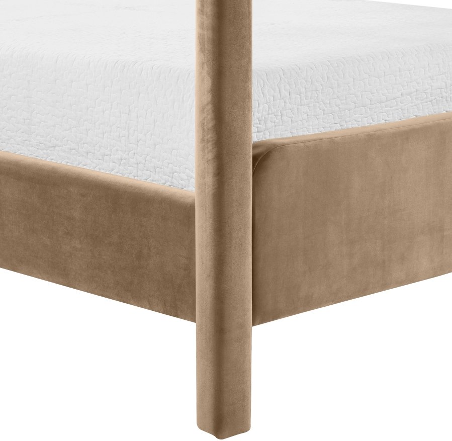 Salina Velvet Upholstered Bed - Image 8