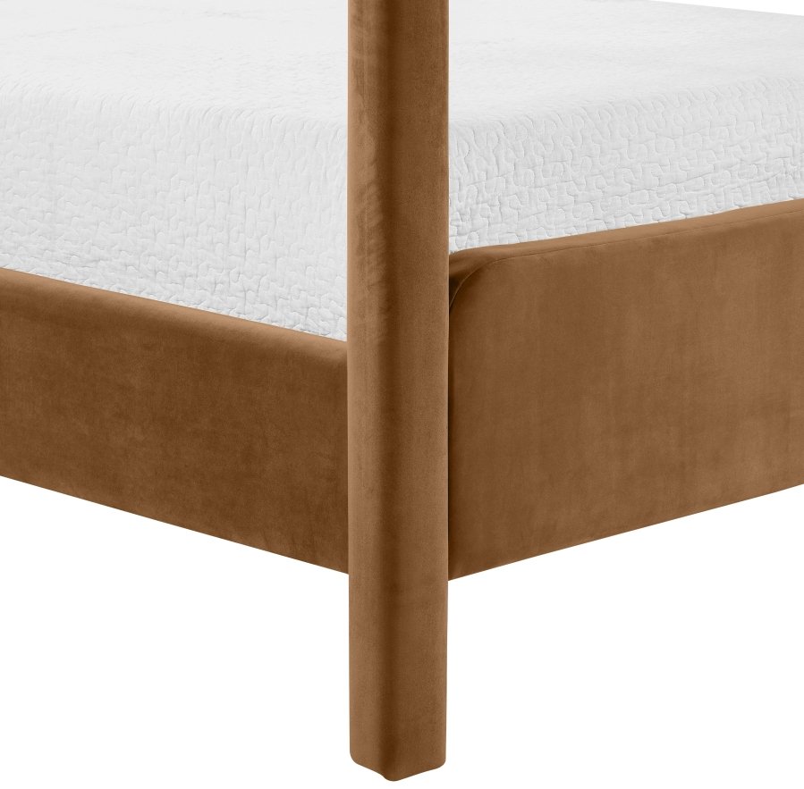 Salina Velvet Upholstered Bed - Image 8