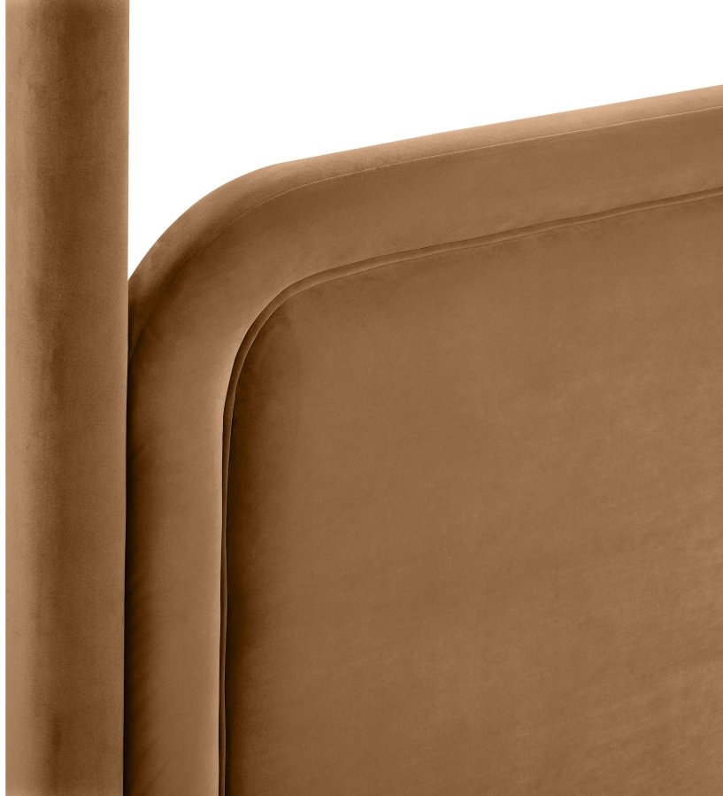 Salina Velvet Upholstered Bed - Image 9