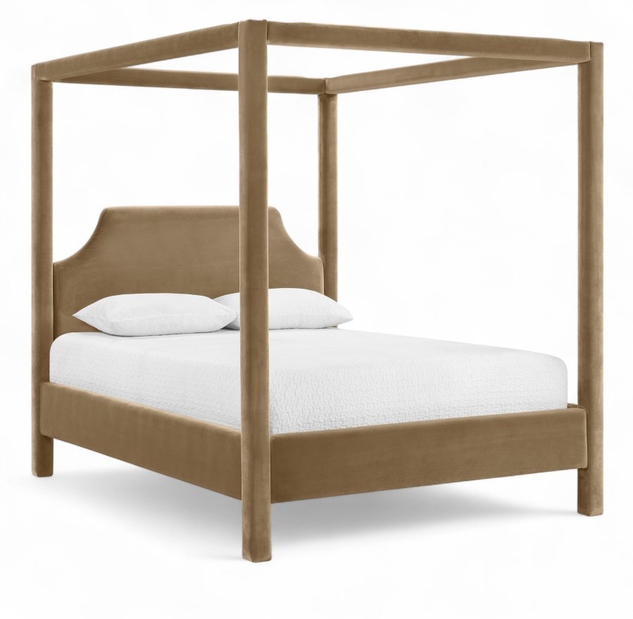 Dawson Velvet Upholstered Bed