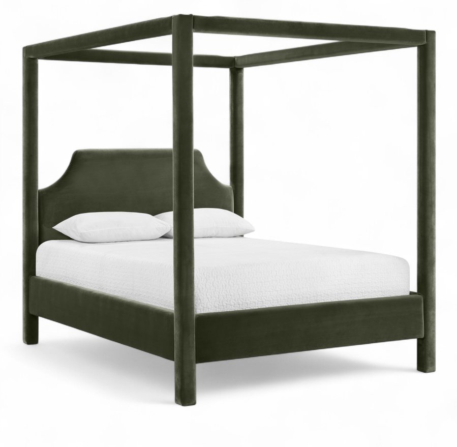 Dawson Velvet Upholstered Bed