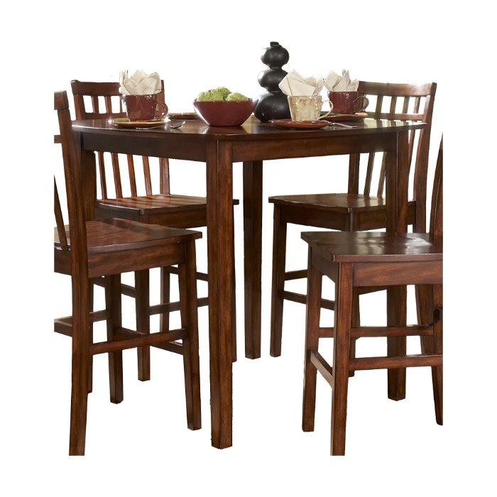 5334-32 CNTR HGHT TABLE,40×40,CHRY FIN