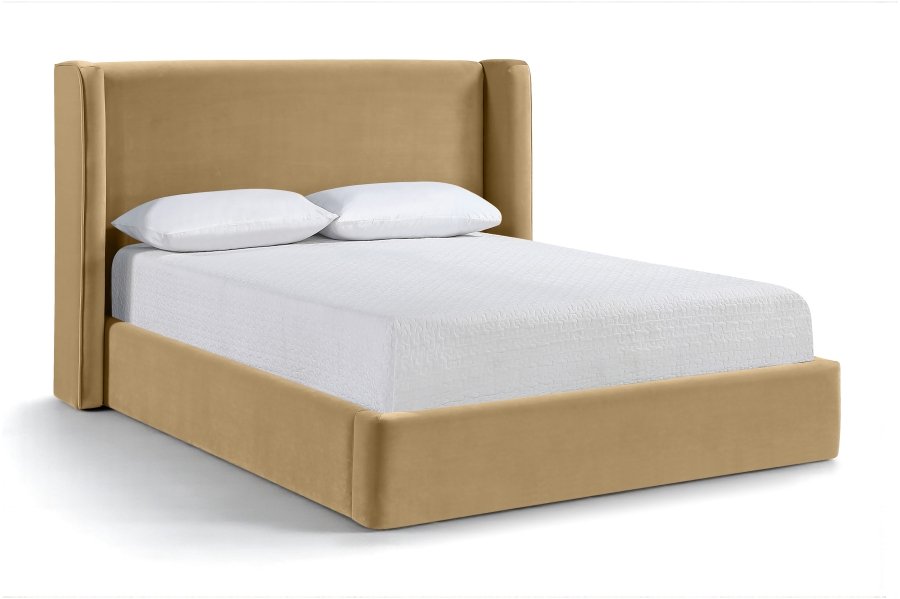 Kendall Velvet Upholstered Bed