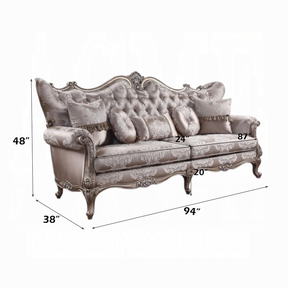 54865_dim.jpg Jayceon Sofa W/5 Pillows - Image 5