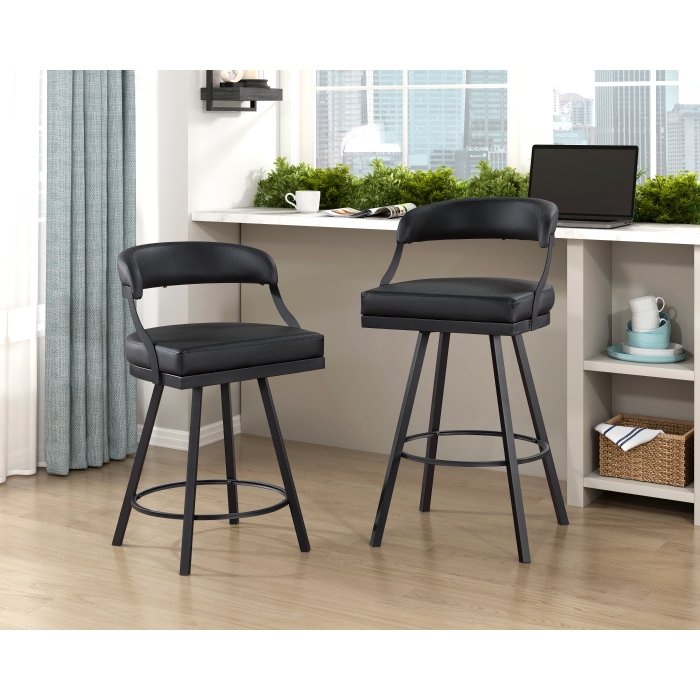 5565-29BK Swivel Pub Height Chair - Image 6
