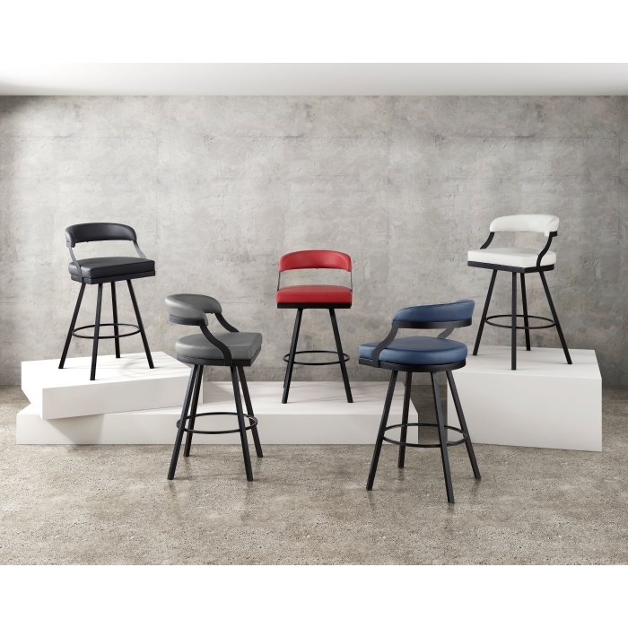 5565-29BK Swivel Pub Height Chair - Image 5
