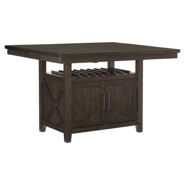 5655-36* Counter Height Table with Storage Base - Image 2