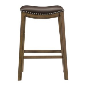 5682BRW-29 29 Pub Height Stool, Brown