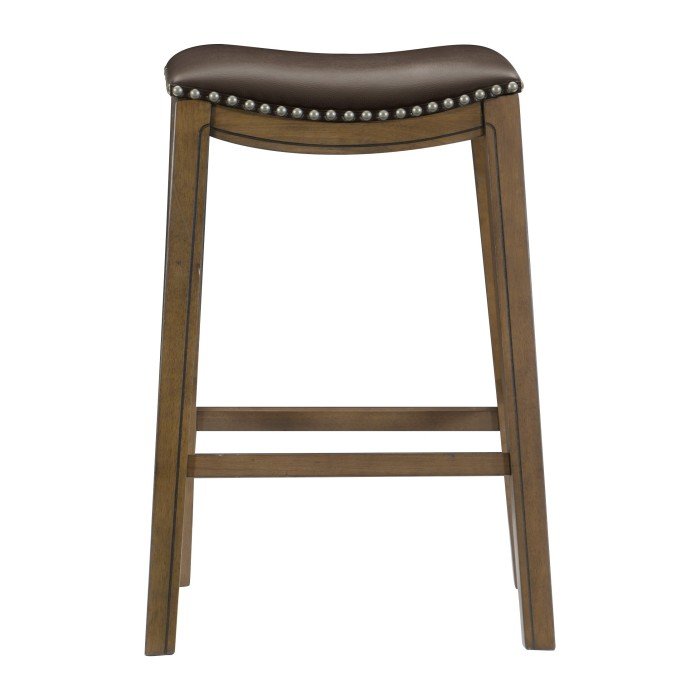 5682BRW-29 29 Pub Height Stool, Brown