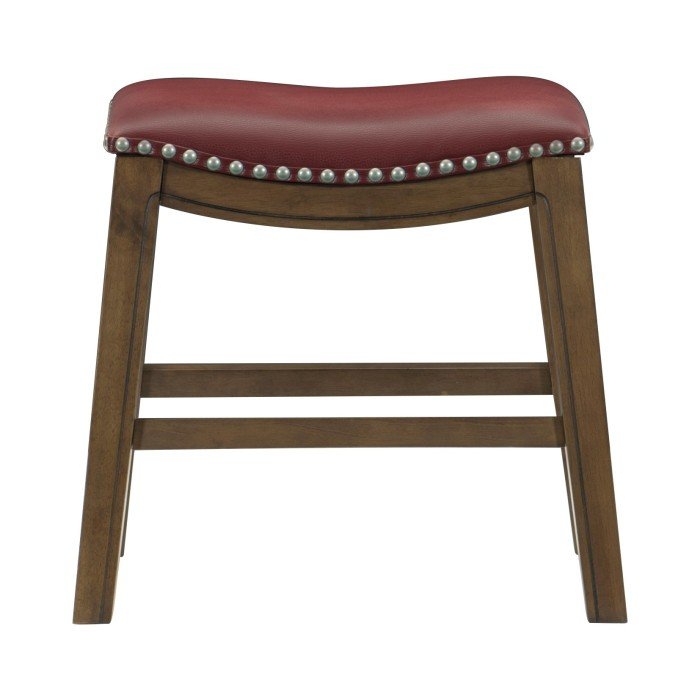 5682RED-18 18 Dining Stool, Red