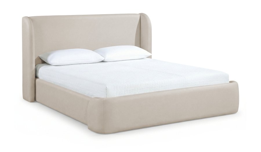 Warby Vegan Leather Upholstered Bed