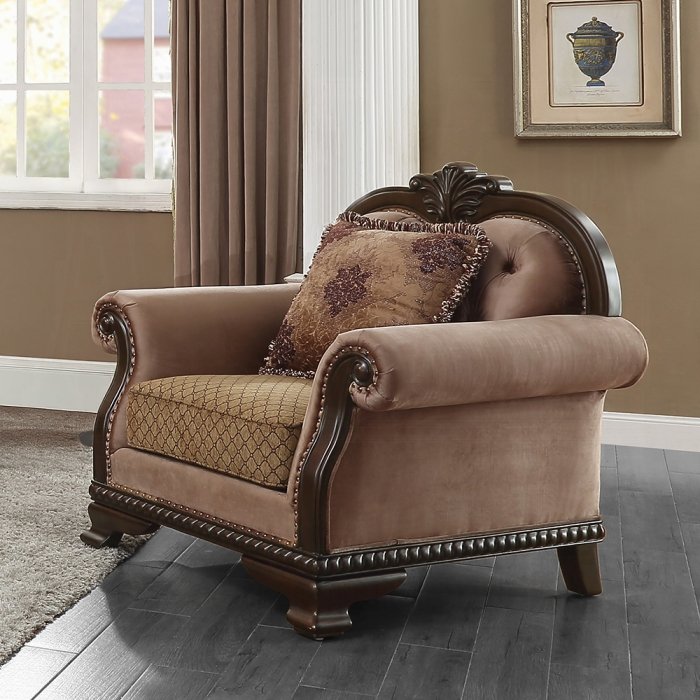Chateau De Ville Chair W/Pillow(Same LV01590)