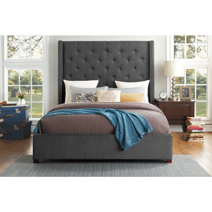 5877KGY-1CK* California King Platform Bed - Image 5