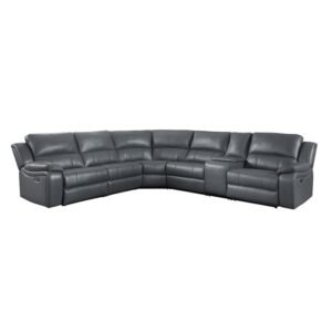 8260GY*6 6-Piece Modular Reclining Sectional