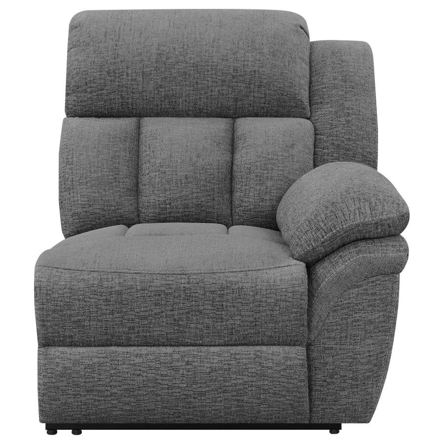 BAHRAIN 5-PIECE UPHOLSTERED HOME THEATER SEATING CHARCOAL - Image 12