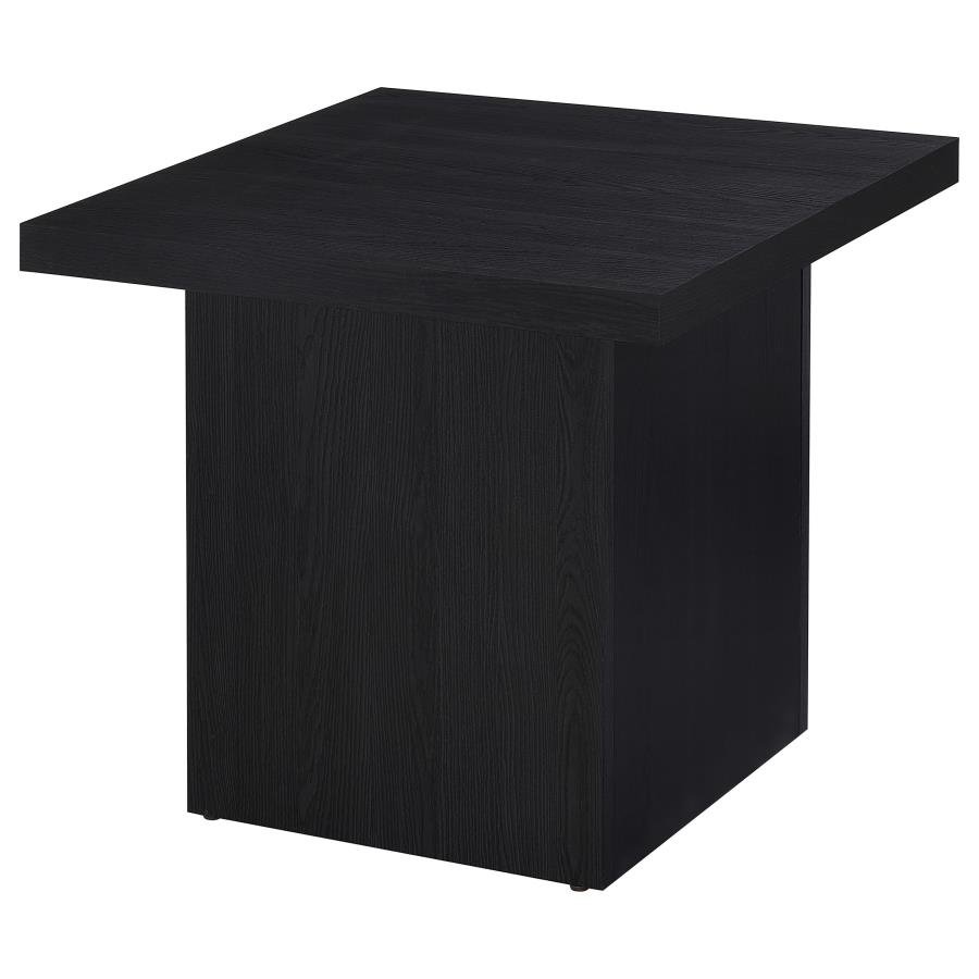 706278-S2_04x900.jpg MAX 2-PIECE RECTANGULAR COFFEE AND END TABLE SET BLACK - Image 4