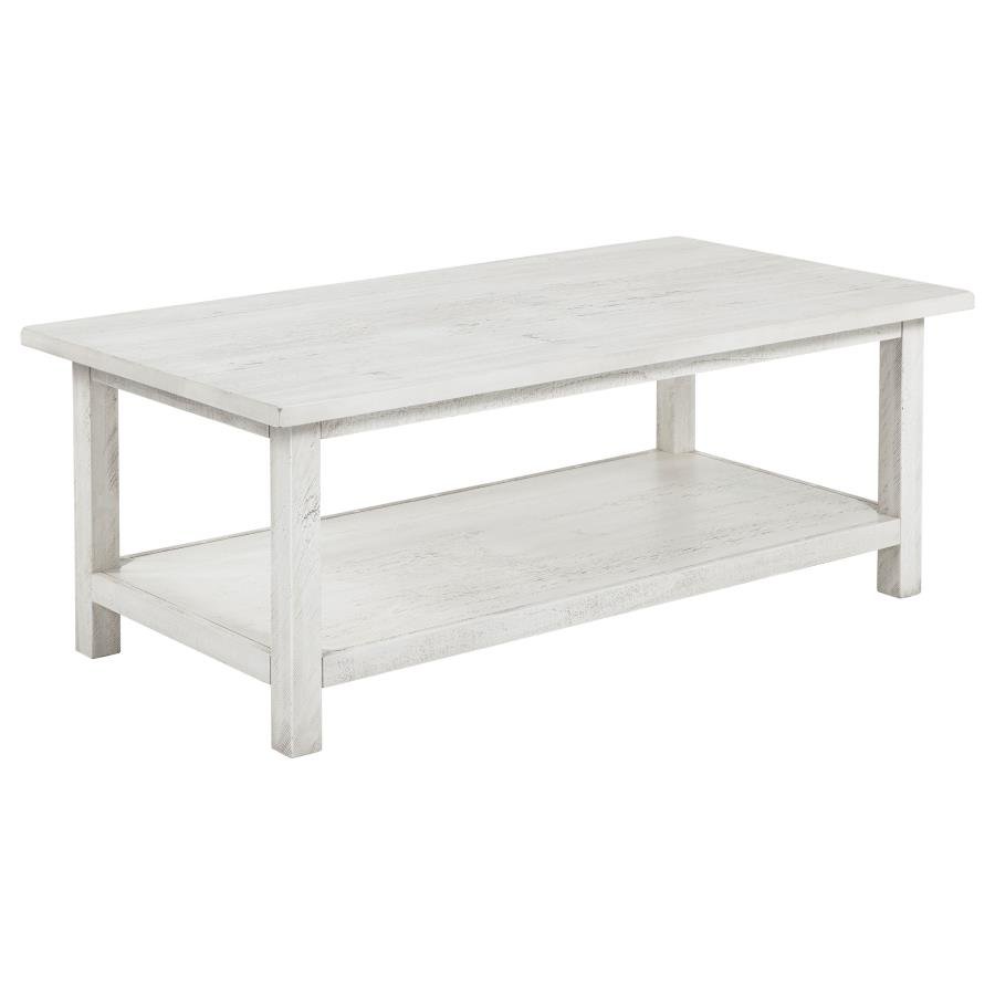 PAYNE 3-PIECE COFFEE AND 1-DRAWER END TABLE SET WHITE - Image 7