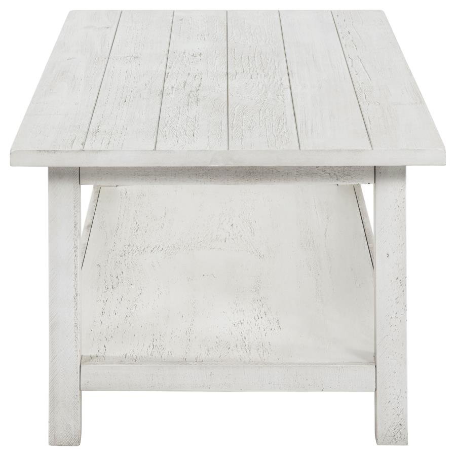 PAYNE 3-PIECE COFFEE AND 1-DRAWER END TABLE SET WHITE - Image 9