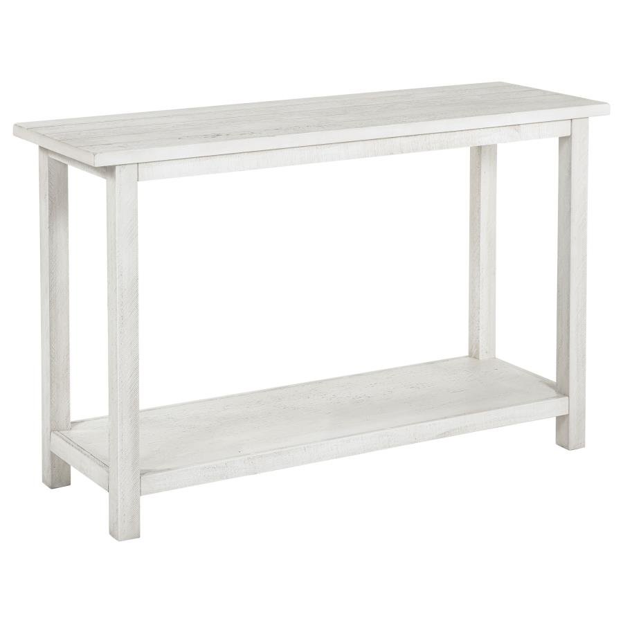PAYNE WOOD ENTRYWAY SOFA CONSOLE TABLE WHITE