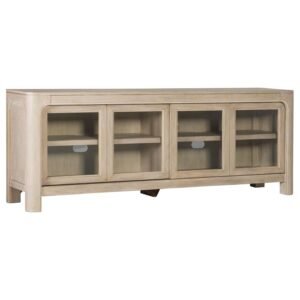 SOLANO 71-INCH 2-DOOR TV STAND MEDIA CONSOLE WEATHERED MANGO