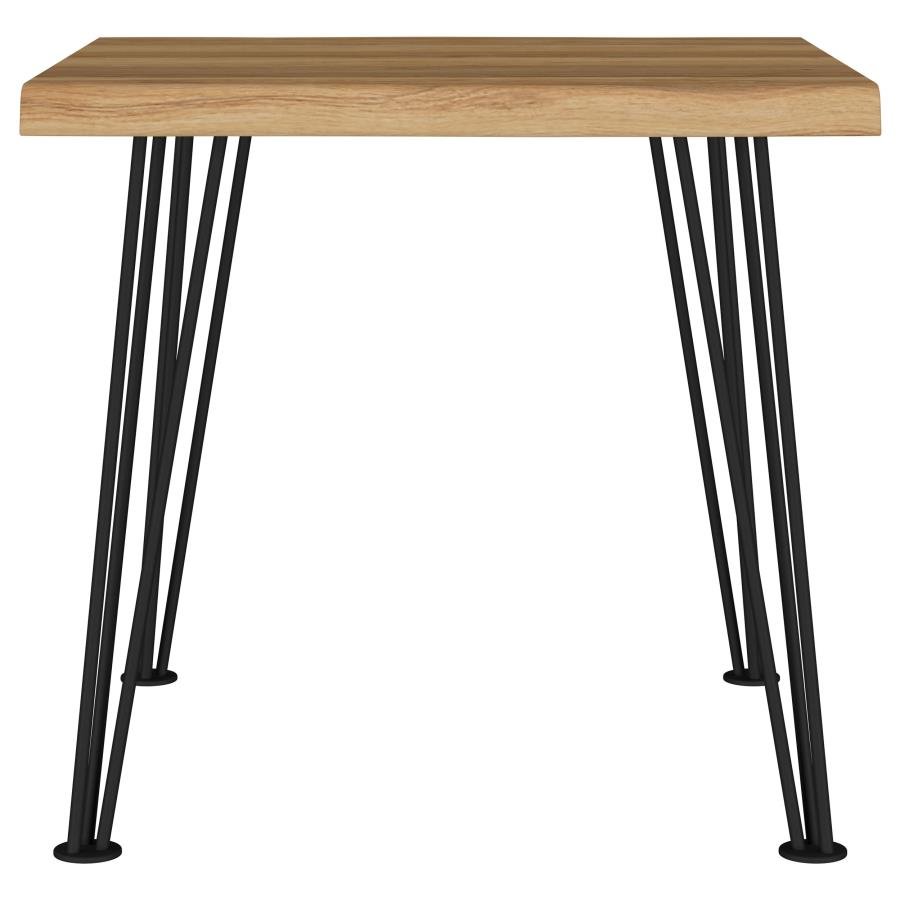 723497_03x900.jpg ZANDER SQUARE WOOD TOP COFFEE TABLE NATURAL BROWN - Image 3
