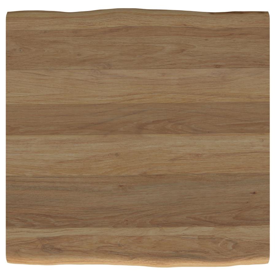 723497_06x900.jpg ZANDER SQUARE WOOD TOP COFFEE TABLE NATURAL BROWN - Image 6