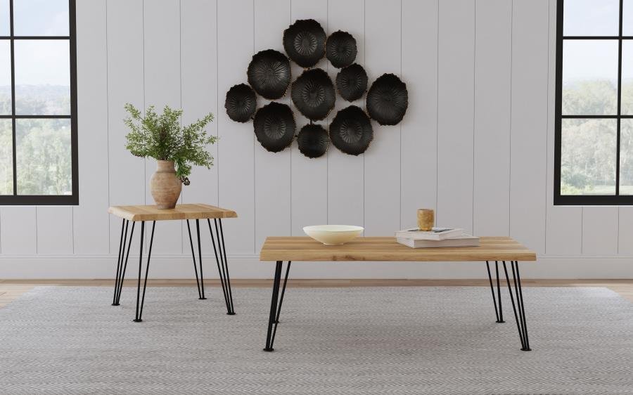 723497_09x900.jpg ZANDER SQUARE WOOD TOP COFFEE TABLE NATURAL BROWN - Image 9