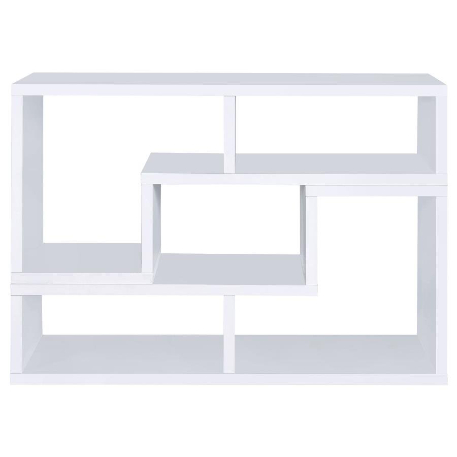 VELMA MULTIPURPOSE TV STAND AND BOOKSHELF WHITE - Image 7