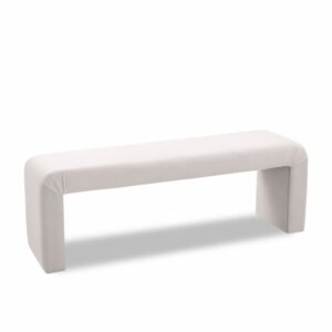 Minimalist Velvet Upholstered Bench