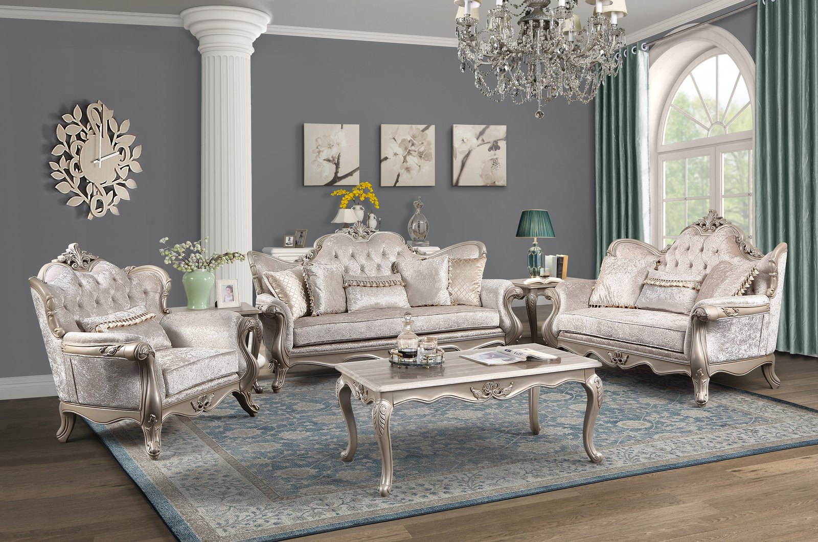 2 Piece Sofa and Loveseat – 8132-1