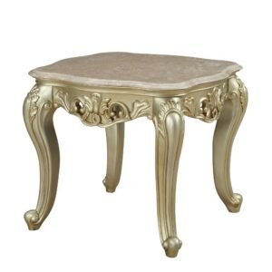 Gorsedd End Table W/Marble Top