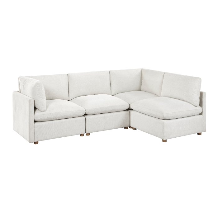 8338BE*42AC2CR 4-Piece Modular Sectional