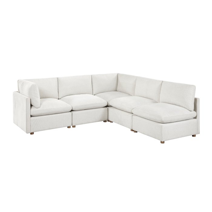 8338BE*52CR3AC 5-Piece Modular Sectional