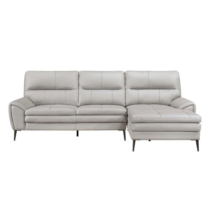 8577GY*SC 2-Piece Sectional with Right Chaise