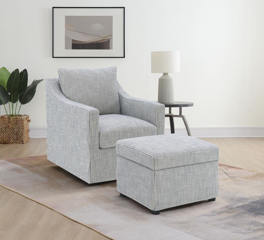 WINTER UPHOLSTERED HYDRAULIC LIFT TOP STORAGE OTTOMAN GREY - Image 11