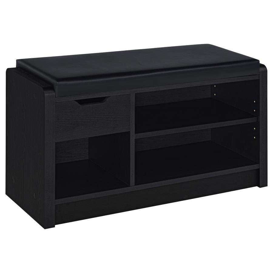 ARRINGTON STORAGE BENCH BLACK