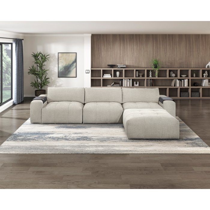 9155TP-OT Ottoman with caster - Image 8