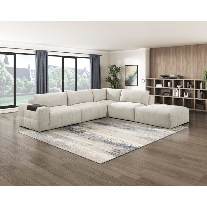 9155TP-OT Ottoman with caster - Image 7