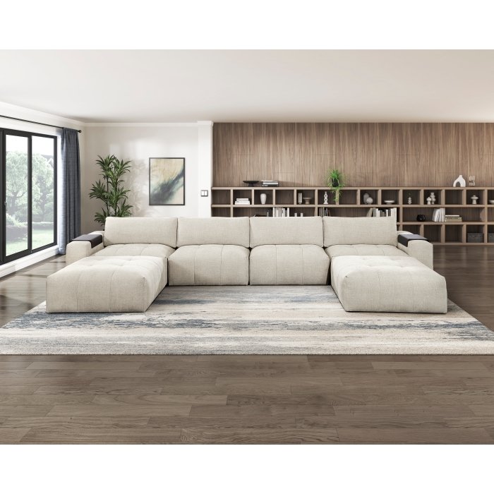 9155TP-OT Ottoman with caster - Image 5