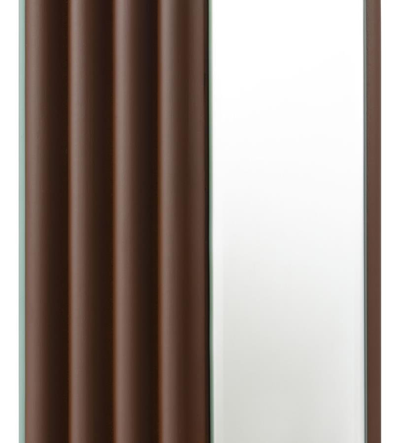 ELENA 30-INCH SQUARE TAPERED MIRRORED TABLE LAMP BROWN - Image 6