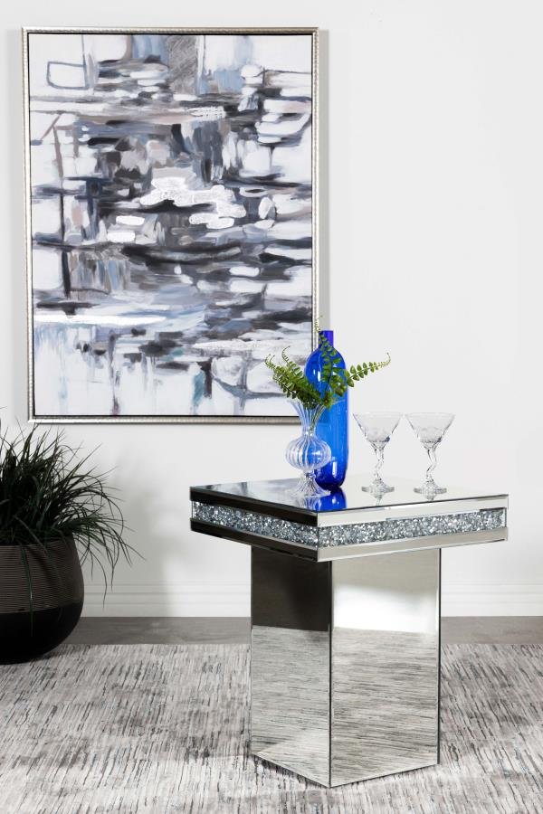 936137_01x900.jpg ELORA SQUARE MIRRORED ACCENT SIDE TABLE SILVER - Image 2