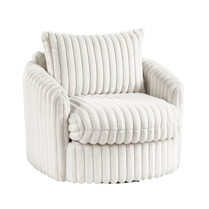 9539BEG-1SW Swivel Chair