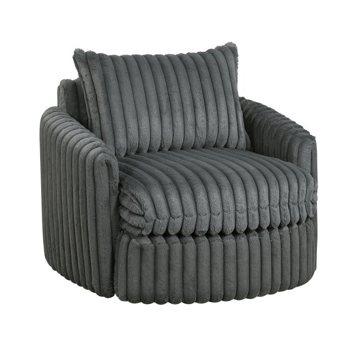 9539DGY-1SW Swivel Chair