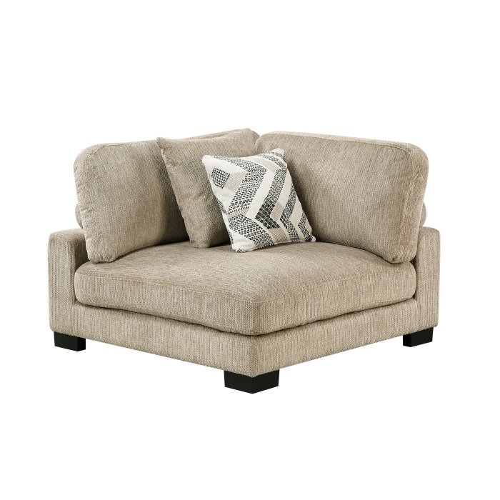 9555BRW*52CR2ACOT 5-Piece Modular Sectional with Ottoman - Image 4