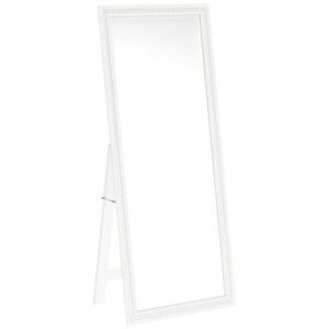 WINDROSE 28 X 67 INCH TEMPERED LED STANDING MIRROR WHITE